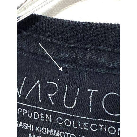 Naruto Shippuden Anime Ichiraku Ramen Shop Graphic Shirt Mens S 34 / 36 Cotton - Picture 4 of 5